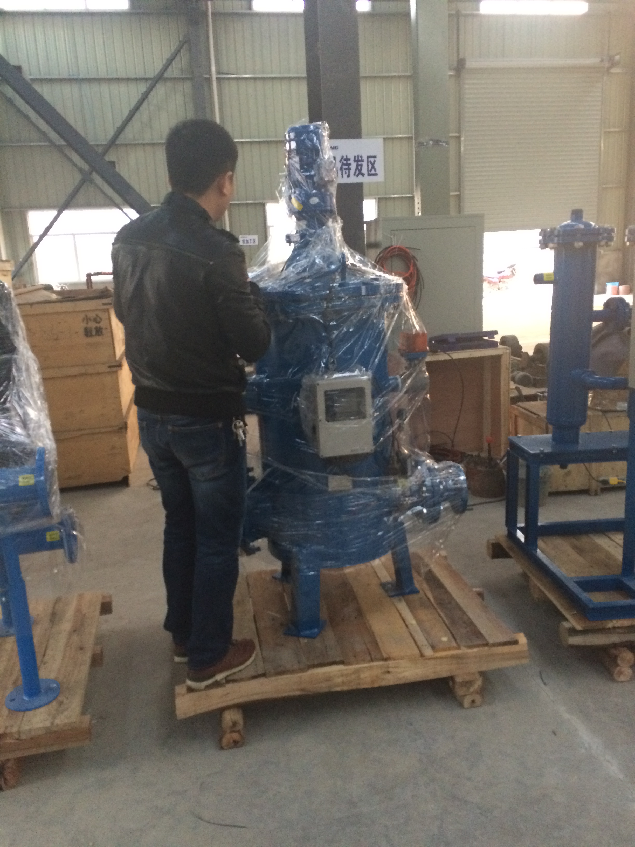 自清洗過濾（lǜ）器實物圖