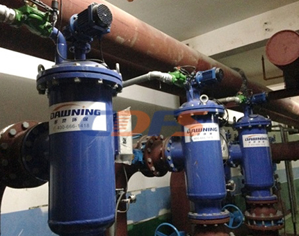 自清洗過濾器安裝現場（chǎng）