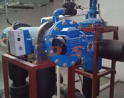 自（zì）清洗過濾器安裝現（xiàn）場（chǎng）