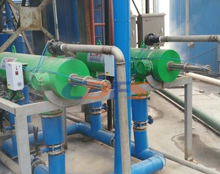 水力驅動自清洗過濾器安裝現（xiàn）場