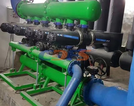 疊片過（guò）濾器安裝現場