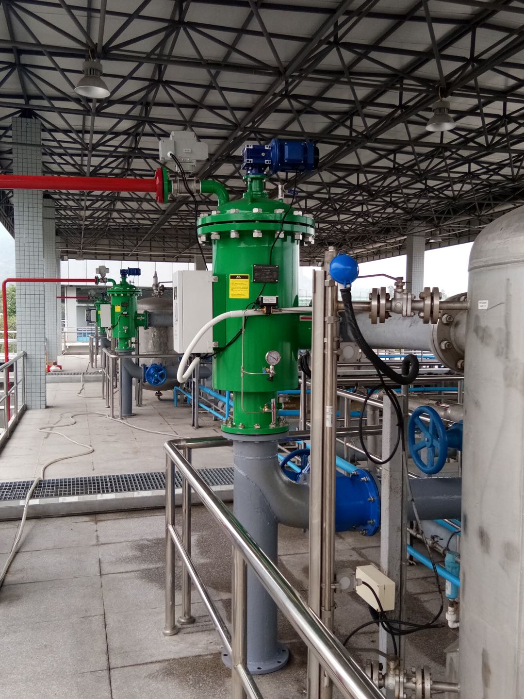 蘑菇传媒视频自清洗過濾器應用