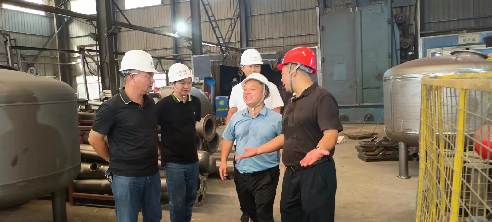 汨羅人大代表一行考察蘑菇传媒视频（líng）過濾係統科技園