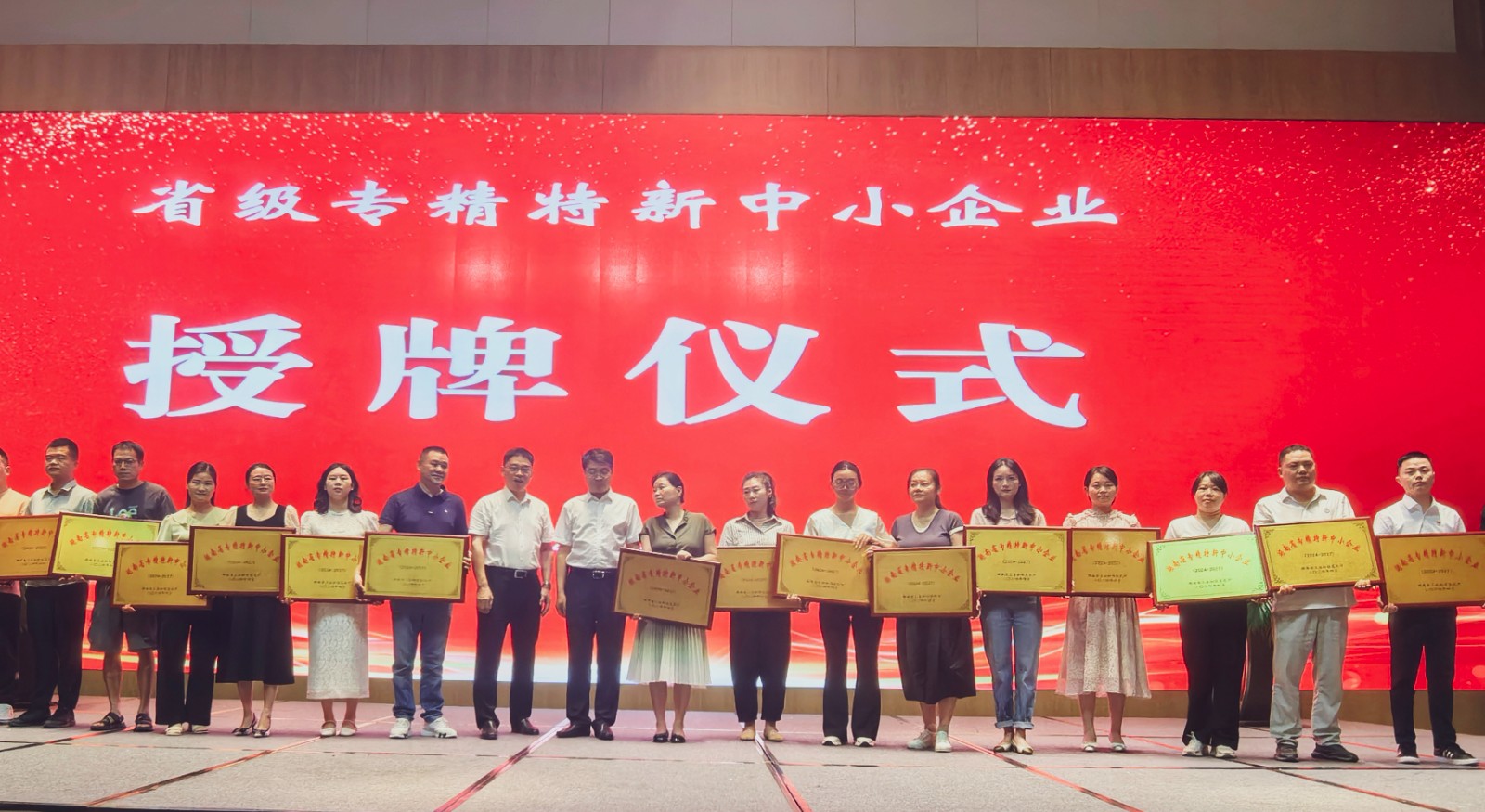 蘑菇传媒视频榮獲2024年省（shěng）專精特新中小企業授牌